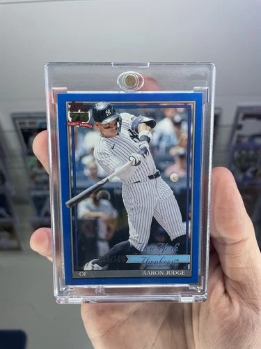 Topps 2026 Aaron Judge Blue Parallel /150 Card #T91-34