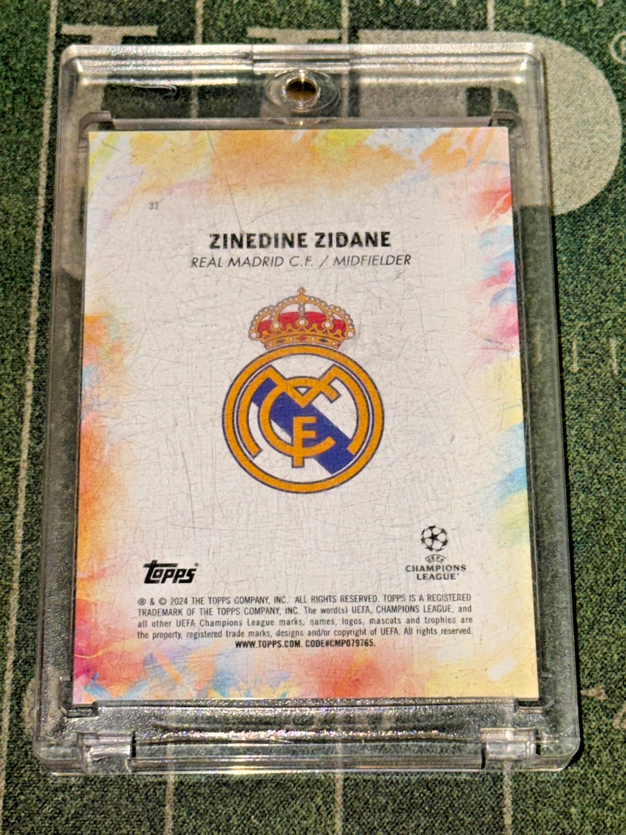 Topps Superstars 23/24 - Zinedine Zidane -Nr. 193- Basecard