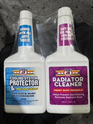 Justice Brothers Radiator Cleaner And Cooling System Protector Kit