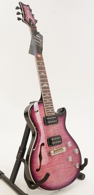 PRS SE Zach Myers Semi-Hollow Electric Guitar (Elderberry Burst)