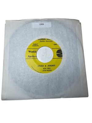 Chad & Jeremy - Donna Donna / If I Loved You 7'' 45 RPM 1965 World Artists Pop