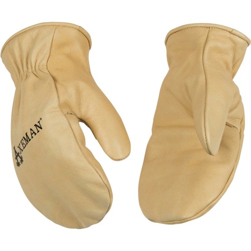 Kinco Men's Medium Tan Full Grain Cowhide Thermal Insulated Mitten 1930-M Kinco