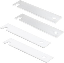 WE3M51 WE3M52 Clothes Dryer Nylon and Teflon Drum Bearing Slide Replacement...