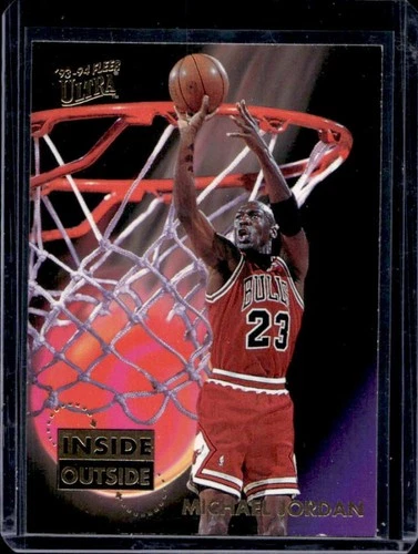 1993-94 Fleer Ultra Michael Jordan Inside Outside #4 Bulls