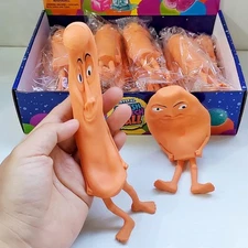 2x American Tung sahur Figure Squishy Sand Stress Relief Toy for Adults Kid Gift