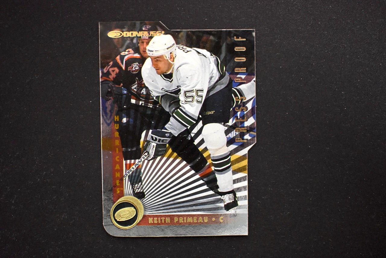 Keith Primeau 1997-98 Donruss Gold Die-Cut Press Proof /500 Whalers #185