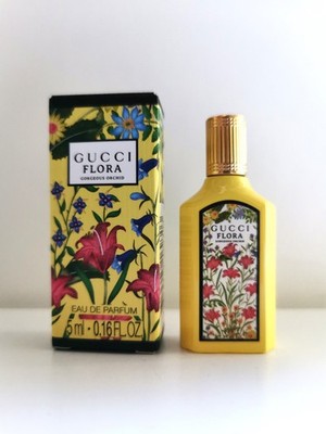 MINIATUR GUCCI FLORA GORGEOUS ORCHID EAU DE PARFUM 5 ML VOLL