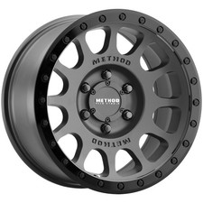 Method MR305 NV 18x9 6x5.5" -12mm Double Black Wheel Rim 18" Inch