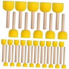 30 Pcs Round Sponges Brush Set, Round Sponge Brushes for Painting, Paint 30 PCS