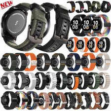 20/22mm Armband Universal Nylon/Leder/Metall Uhrenarmband Smartwatch Ersatzband