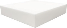 High Density 6 Inch Thick, 24 Inch Wide, 24 Inch Long Upholstery Foam, Cushion