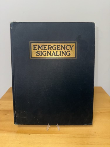 Gamewell Catalog Book RARE Emergency Signaling History Book Early History  Fire