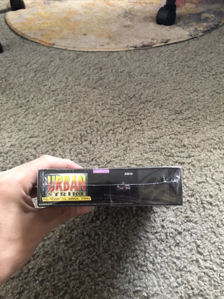Urban Strike (Super Nintendo SNES, 1995) SEALED Brand New W/ Hang Tab Fast Ship - Image 3 of 4