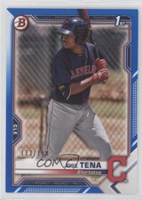2021 Bowman Prospects Blue Border 113/150 Jose Tena #BP-128 o9a