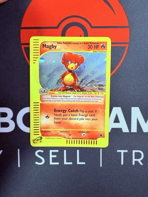 Magby Holo Expedition 2002 Pokemon #10
