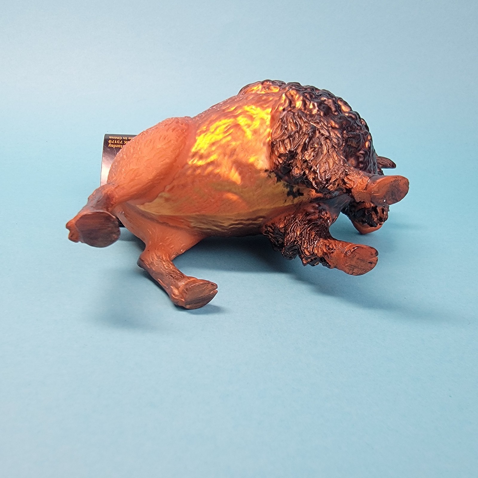 Robert Stanley Water Buffalo Bison Christmas Ornament Glass Glitter New