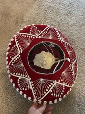 Vintage Pigalle Mexican Velvet Sombrero. Child Size
