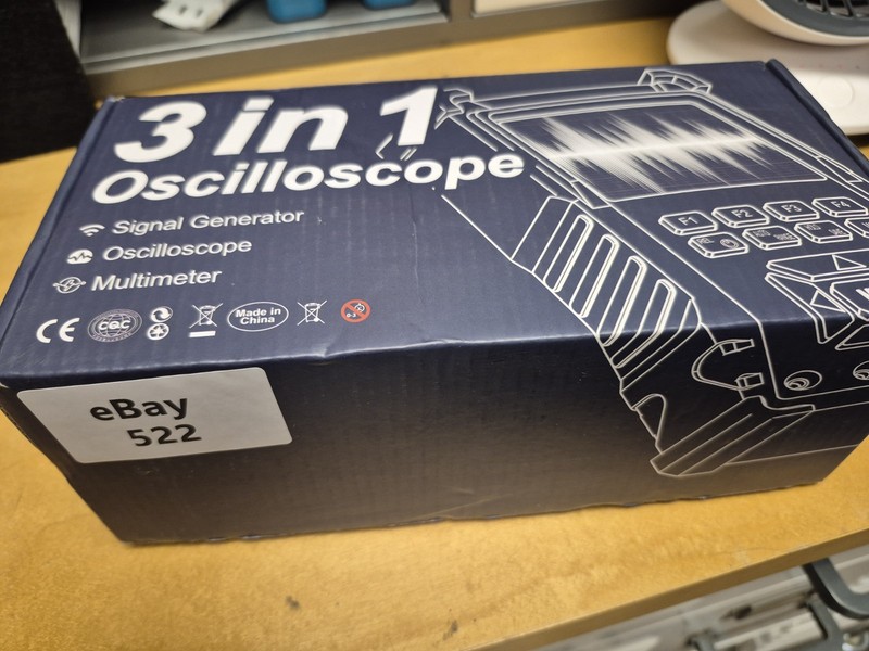 Handheld Oscilloscope, 50MH Bandwidth, 3IN1 Digital Oscilloscope Multimeter