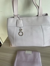 Radley Shepherdess Walk Leather Shoulder Bag In Soft Pink New Tags Dust Bag