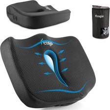 Feagar Sitzkissen für Bürostuhl - Orthopädisch Ergonomisch Memory Foam Steißbein