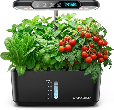 #ad Ahopegarden Hydroponics Growing System Herb Garden: 10 Pods Indoor Garden Kit wi $171.27