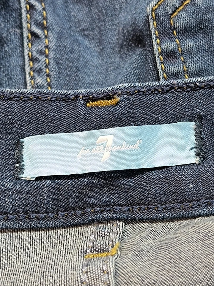 7 FOR ALL MANKIND Vaquero acampanados Mujeres Vaquero Talla EU 34 azul - Imagen 4 de 4