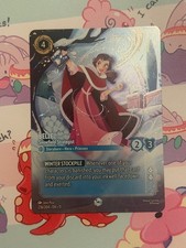 Lorcana Winterspell Belle Snowfield Strategist Enchanted 236/204
