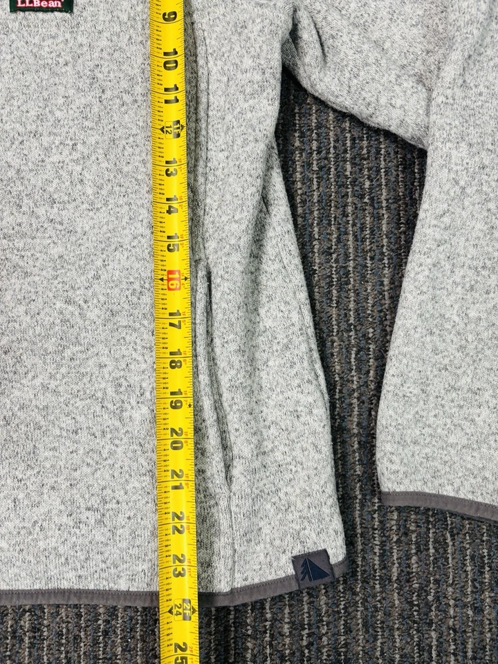 Hombre L.L. Suéter Pullover Bean Ligeramente Ajustado 3/4 Cuartos a Presión Talla Grande Foto 3 de 4