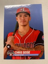 Chris Seise Card 2019 Hickory Crawdads Team Card