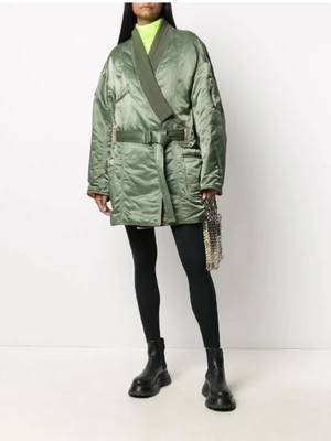 AMBUSH MA-1 Kimono coat jacket khaki bomber Sold £1790 Green  