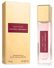 Narciso Rodriguez ROSE MUSC Perfumed Scented Hair Mist 30ml Spray 1 fl oz nib