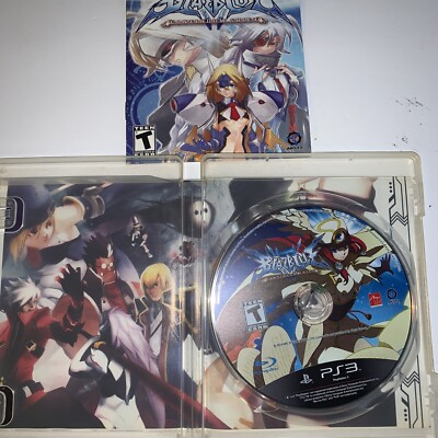 BlazBlue Continuum Shift (Sony PlayStation 3 2010) Complete CIB Manual Mint Disc