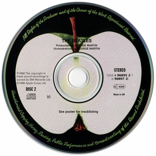 The Beatles (30th Anniversary Limited Edition) (CD,"NUMBERED" #020390, Rock,'98) - Picture 5 of 18