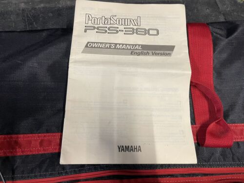Yamaha pss 380 Electronic Electric Digital Music Keyboard Retro Vintage - Picture 4 of 5