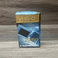 Radio Shack VHS-C Super High Grade Camcorder Video Cassette 20/60 Minutes