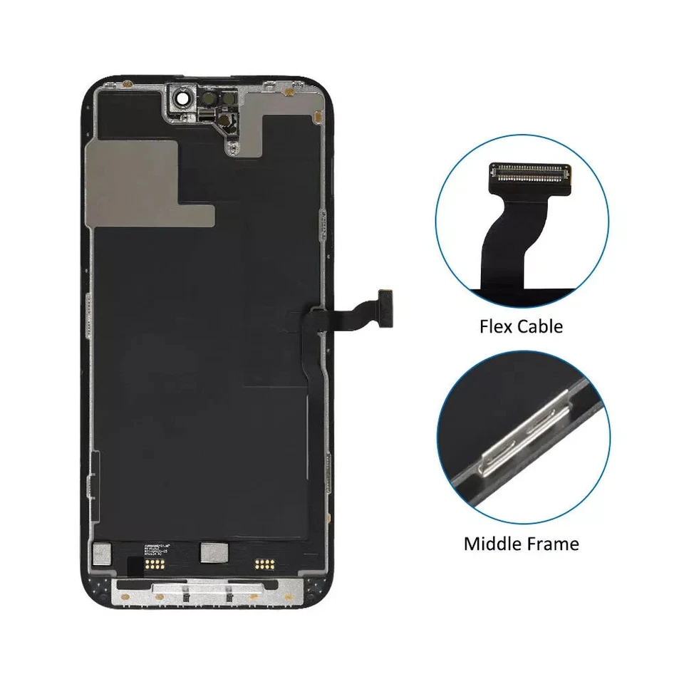 OEM Tirador OLED Para Apple iPhone 14 Pro Max Pantalla LCD Pantalla Táctil Marco A+ Foto 3 de 4