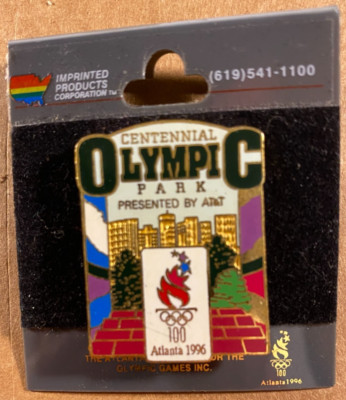 Centennial Park-themed pen from Atlanta 1996 Olympic Games.
