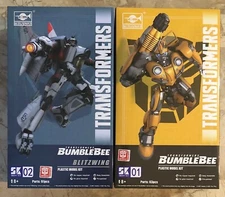 Trumpeter Transformers Bumblebee & Blitzwing  Both Kits Smart Model Kit US