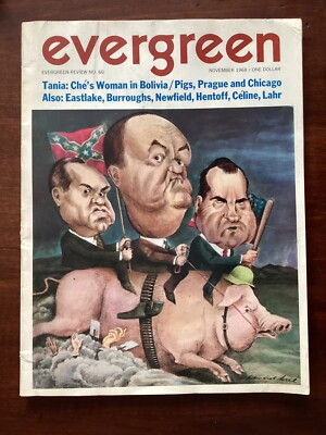 EVERGREEN REVIEW #60 - November 1968 - WILLIAM S BURROUGHS, CHE GUEVARA, MORE!!!
