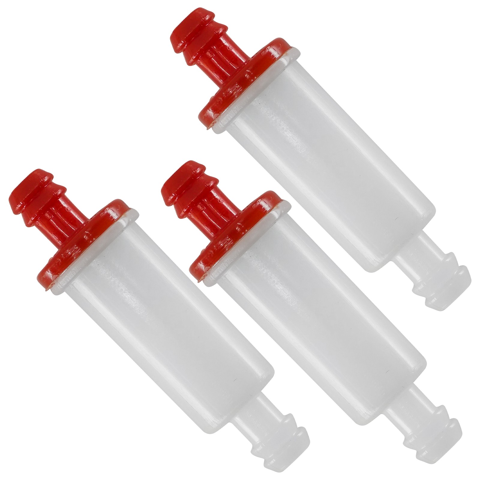 3 In Line Oil Fuel Filter For Polaris Hawkeye 300 400 2X4 4X4 2006-2014 2530009