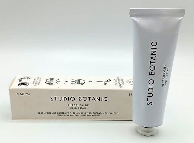 STUDIO BOTANIC 50 ml Cold Cream Aufbausalbe Neu & Ovp Alu-Tube - Vegan