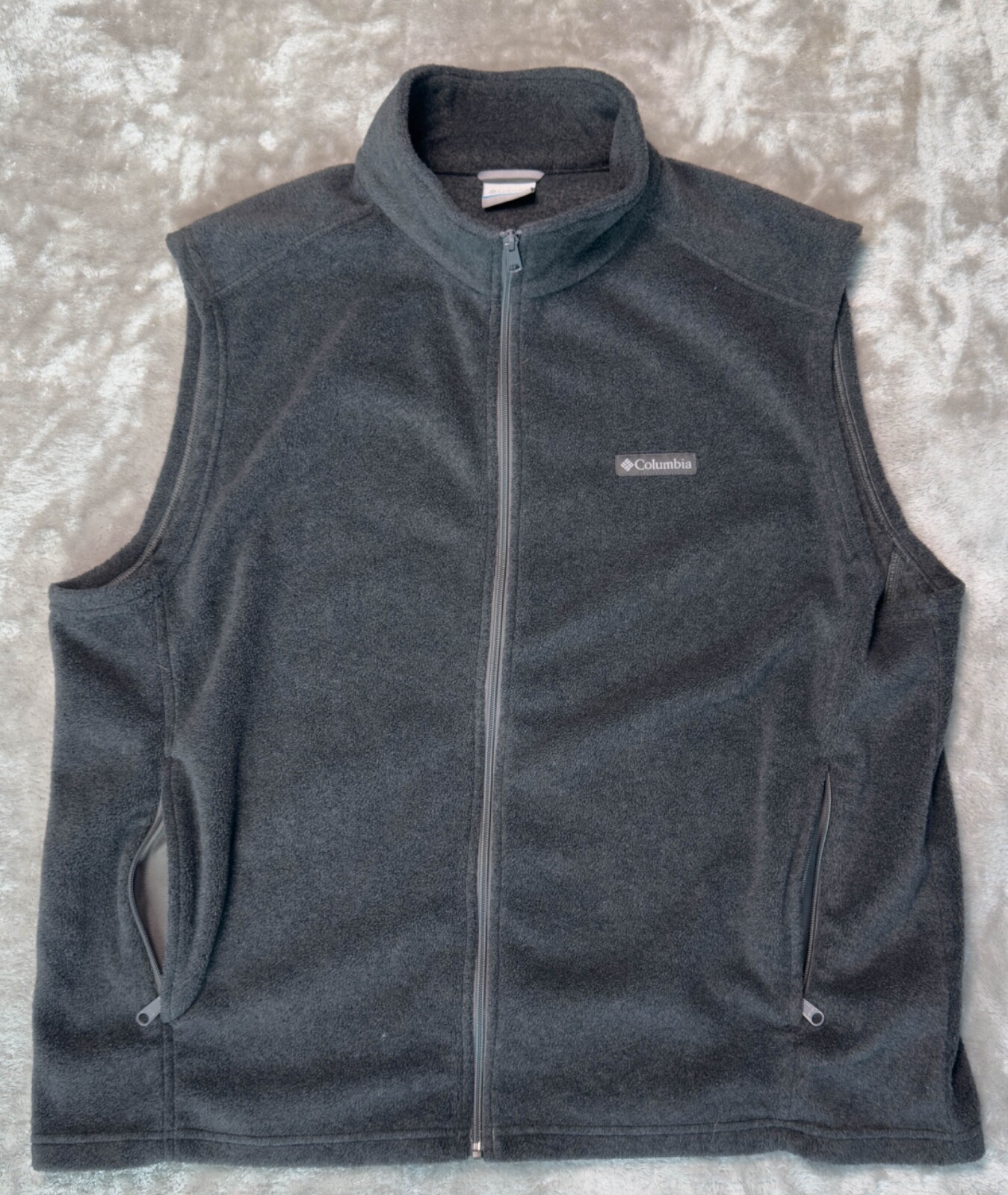 Columbia Men's XXL Benton Springs Full Zip Fleece Vest Cozy Warm Outerwear