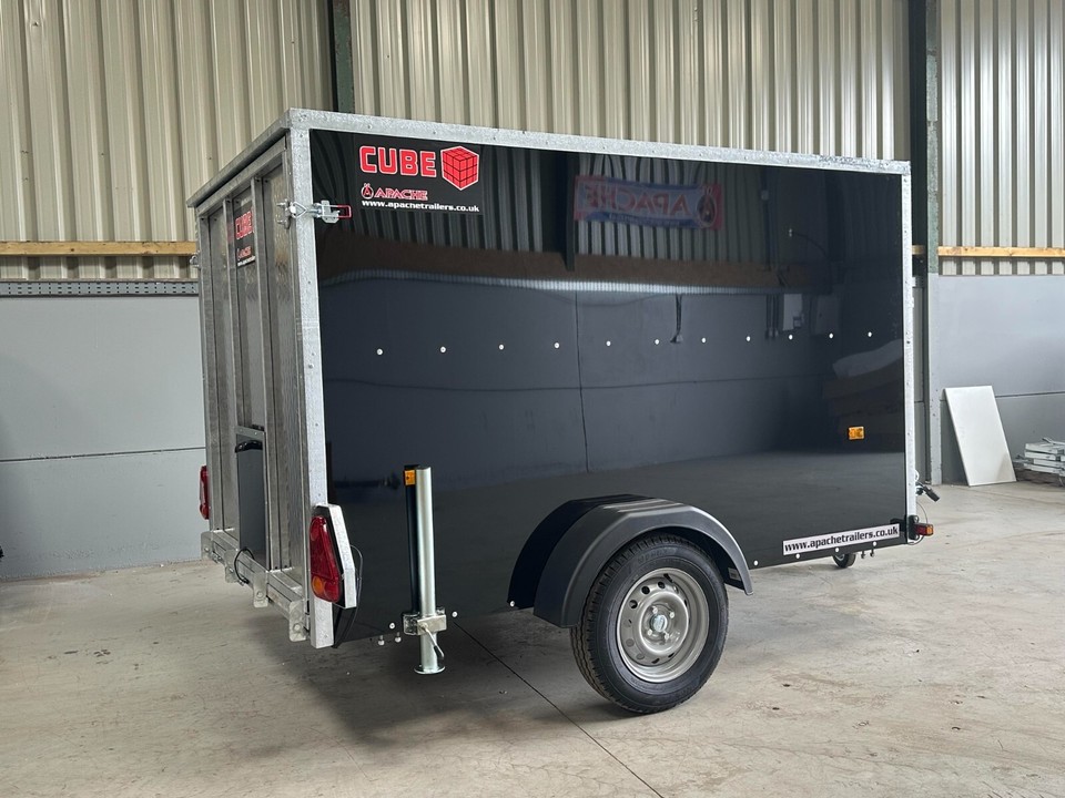 Brand New box 8x5 Trailer Cube 85B Box Trailer UK NATIONWIDE DELIVERY