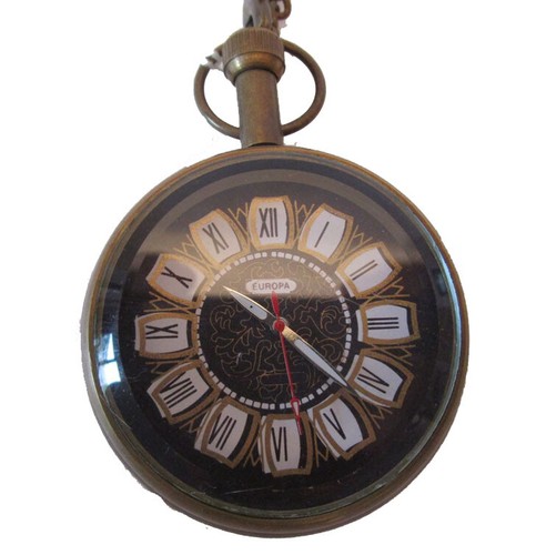 POCKET WATCH with Chain (376) - Afbeelding 1 van 9