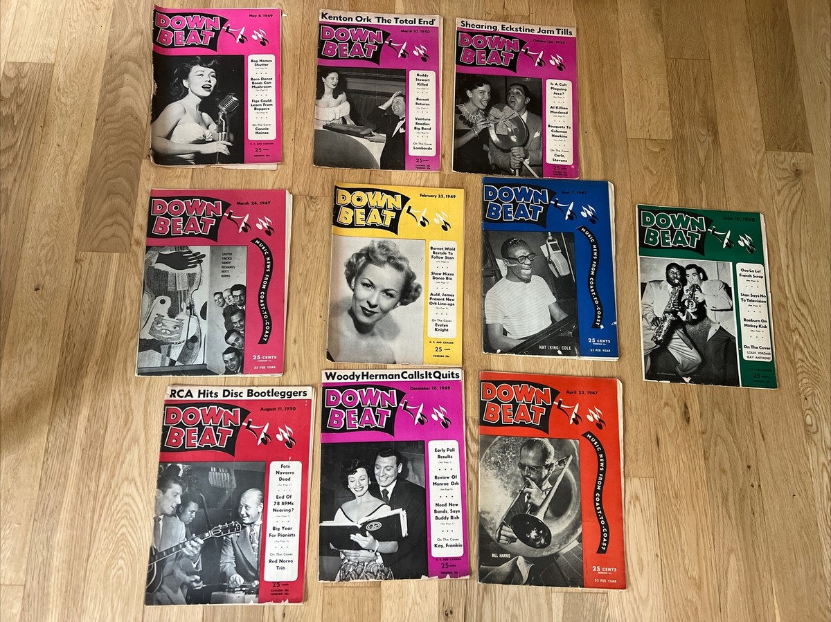 August 1949 issue of Down Beat jazz magazine (USA) August 1949 issue of Down Beat jazz magazine (USA)