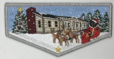 Boy Scout OA 254 Comanche Lodge 2023 Winter Fellowship Flap