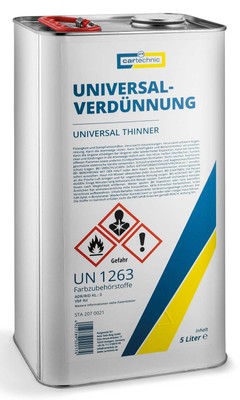 Cartechnic Universal-Verdünnung 5l 40 27289 02017 4 Pinselreiniger Entferner