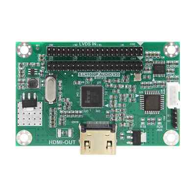 V2.0 LVDS To HDMI Compatible Adapter Converter Board With Cable
