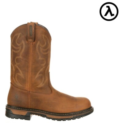 ROCKY ORIGINAL RIDE BRANSON STEEL TOE WATERPROOF BOOTS 2809 - ALL SIZES - NEW