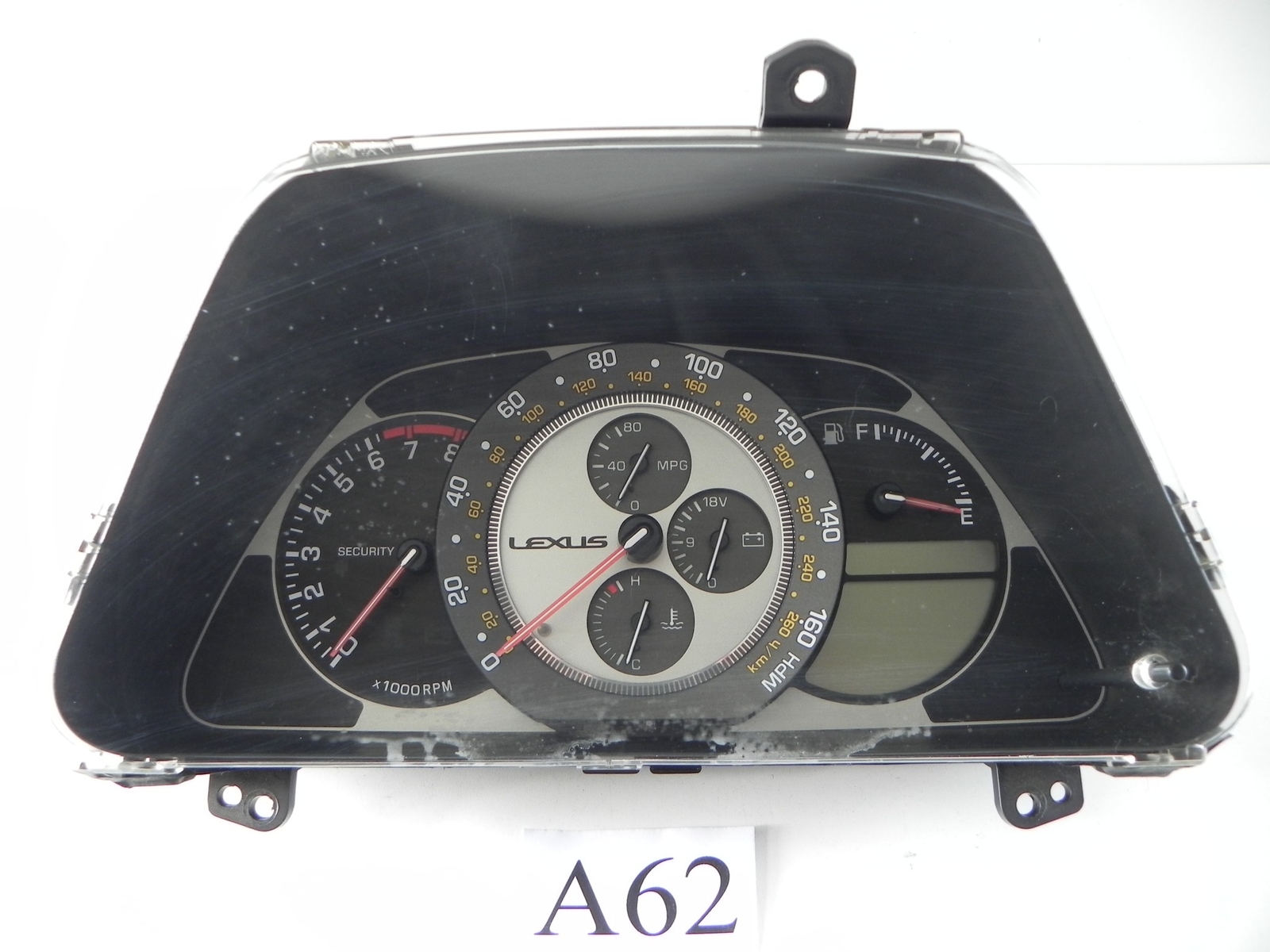 2004 LEXUS IS300 INSTRUMENT PANEL SPEEDOMETER CLUSTER 8380053431 OEM